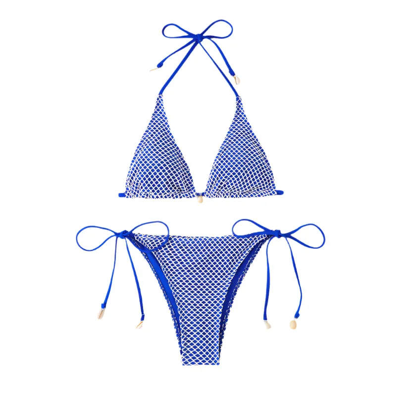 Netted Two Piece Swimsuit