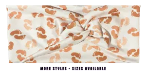 Neutral Baby Feet Headband