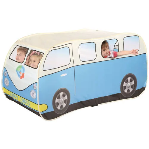 New in Carry bag! Happy Camper Deluxe Giant Play Tent/Tunnel! Ages 3 