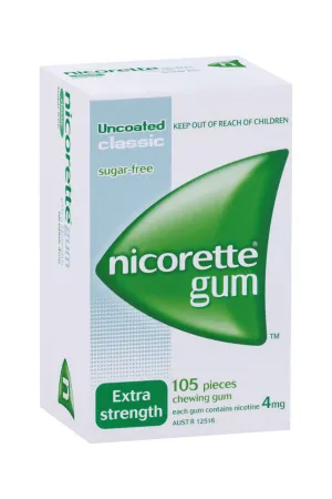 NICORETTE Gum Classic 4mg 105