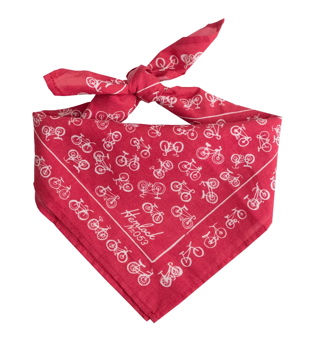 No. 053 Red Bikes Bandana