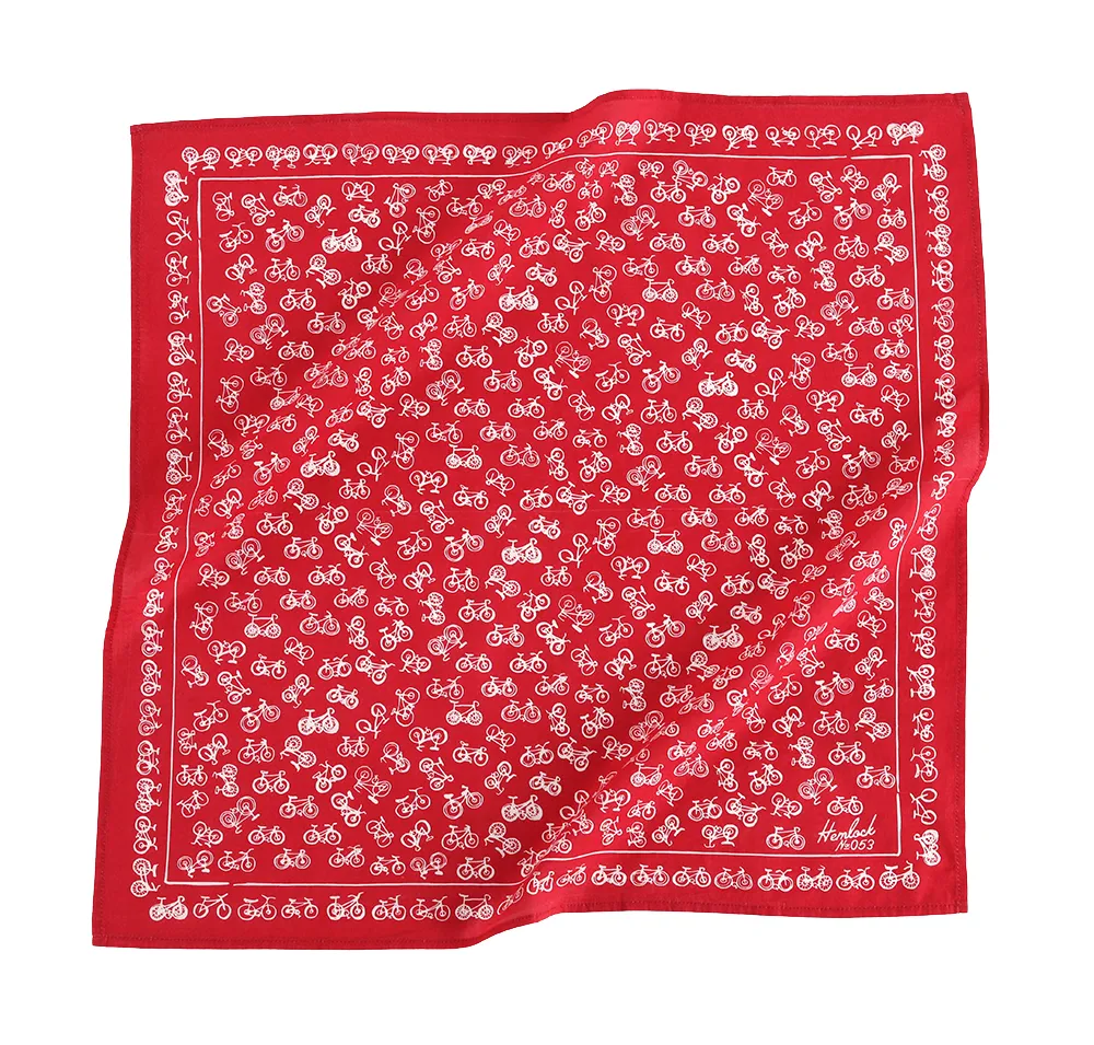 No. 053 Red Bikes Bandana