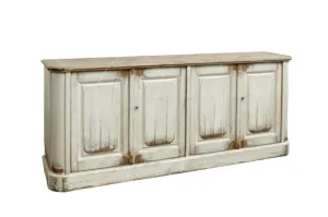 North Harwich Sideboard in Distressed White - Two Sizes