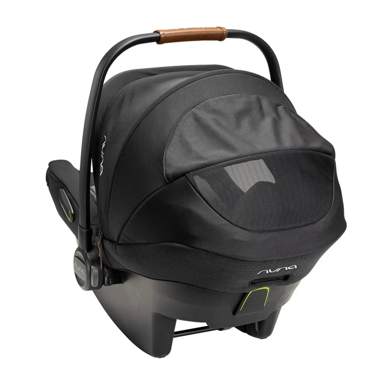 Nuna Pipa Next i-Size Infant Carrier - Caviar (Tan Leatherette)