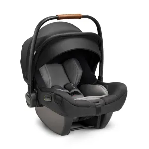 Nuna Pipa Next i-Size Infant Carrier - Caviar (Tan Leatherette)
