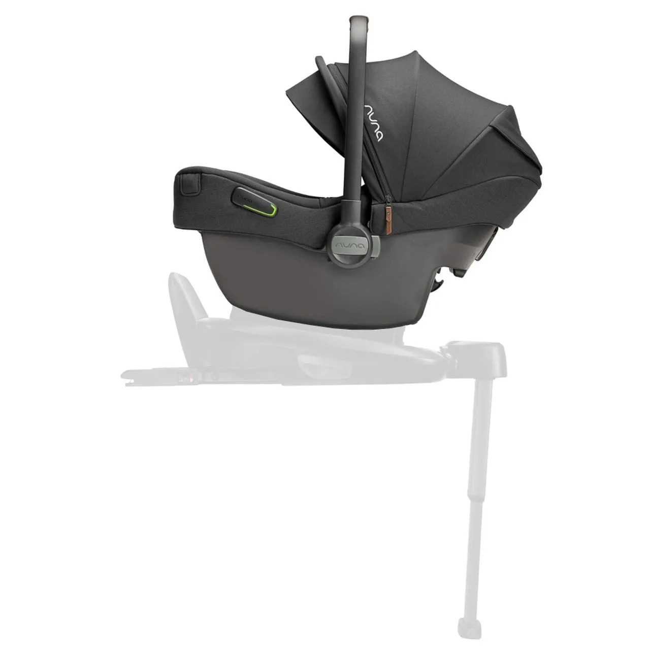 Nuna Pipa Next i-Size Infant Carrier - Caviar (Tan Leatherette)