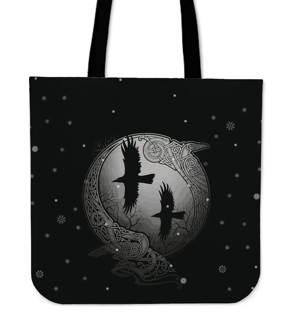 Odin's Ravens Tote Bag