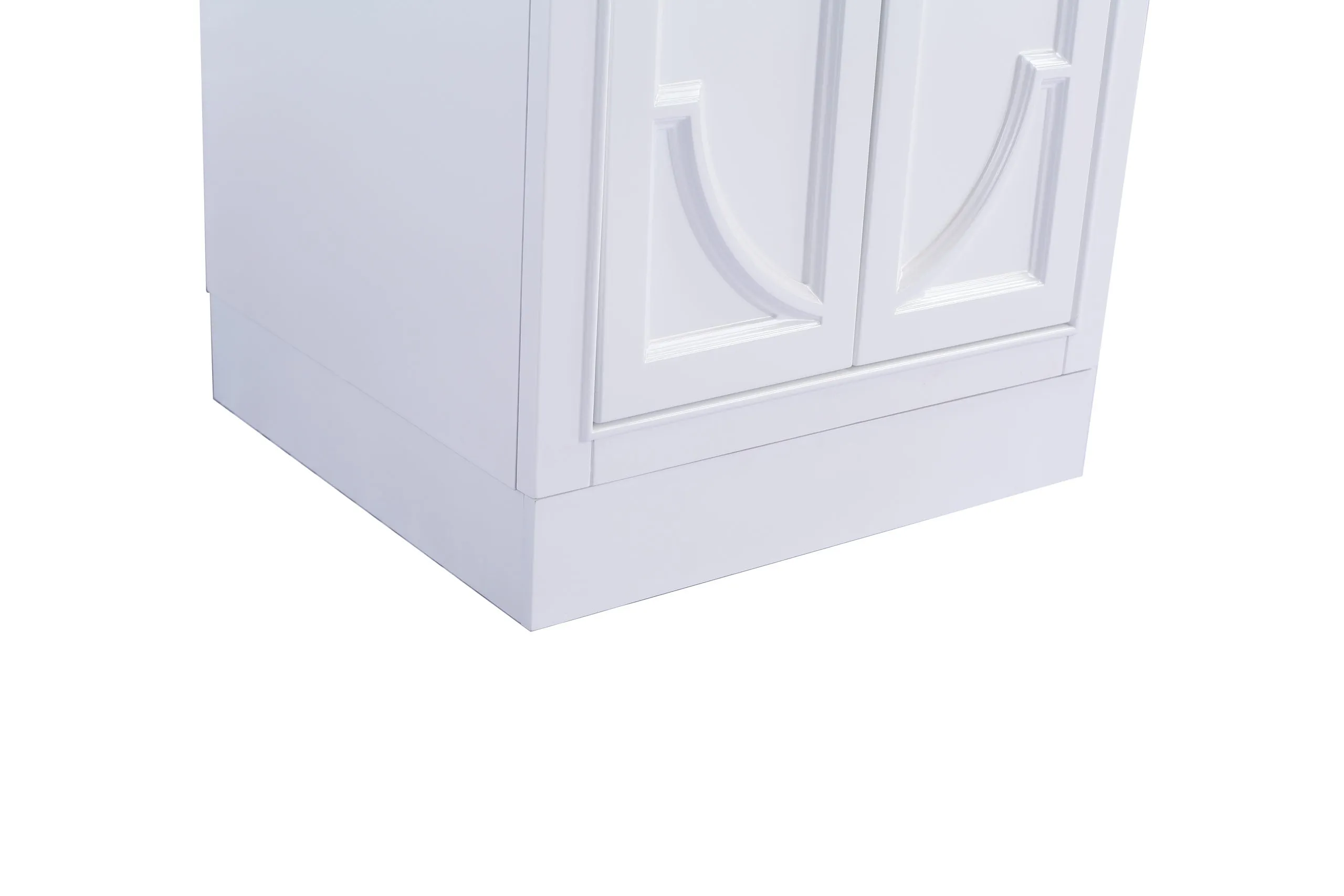 Odyssey 24" White Bathroom Vanity with Countertop