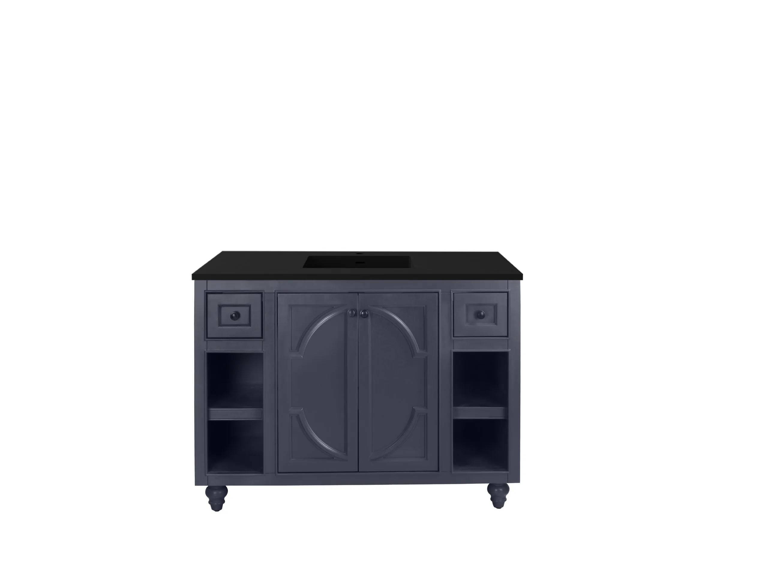Odyssey 48" Maple Grey Bathroom Vanity with Countertop