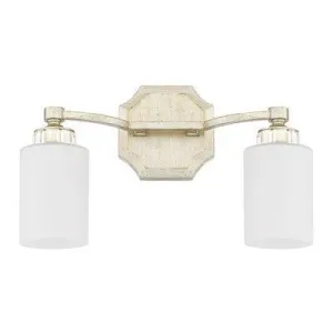 Olivia 2 Light Vanity-Winter Gold