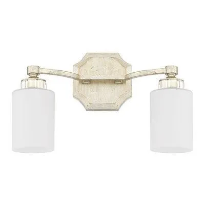 Olivia 2 Light Vanity-Winter Gold