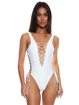 Open Side One Piece Bodysuit
