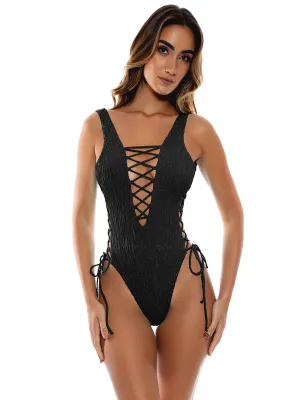 Open Side One Piece Bodysuit