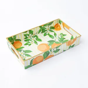 Orange Blossom Vanity Tray