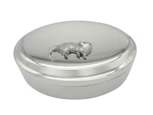 Otter Pendant Oval Trinket Jewelry Box