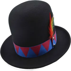 Oversized Tall Bowler Hat - Derby Hat - Extra Tall Crown