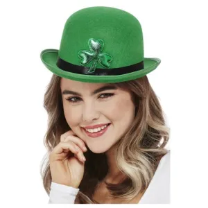 Paddy's Day Bowler Hat, Felt