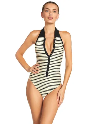 Parker High Neck One-Piece ::RET