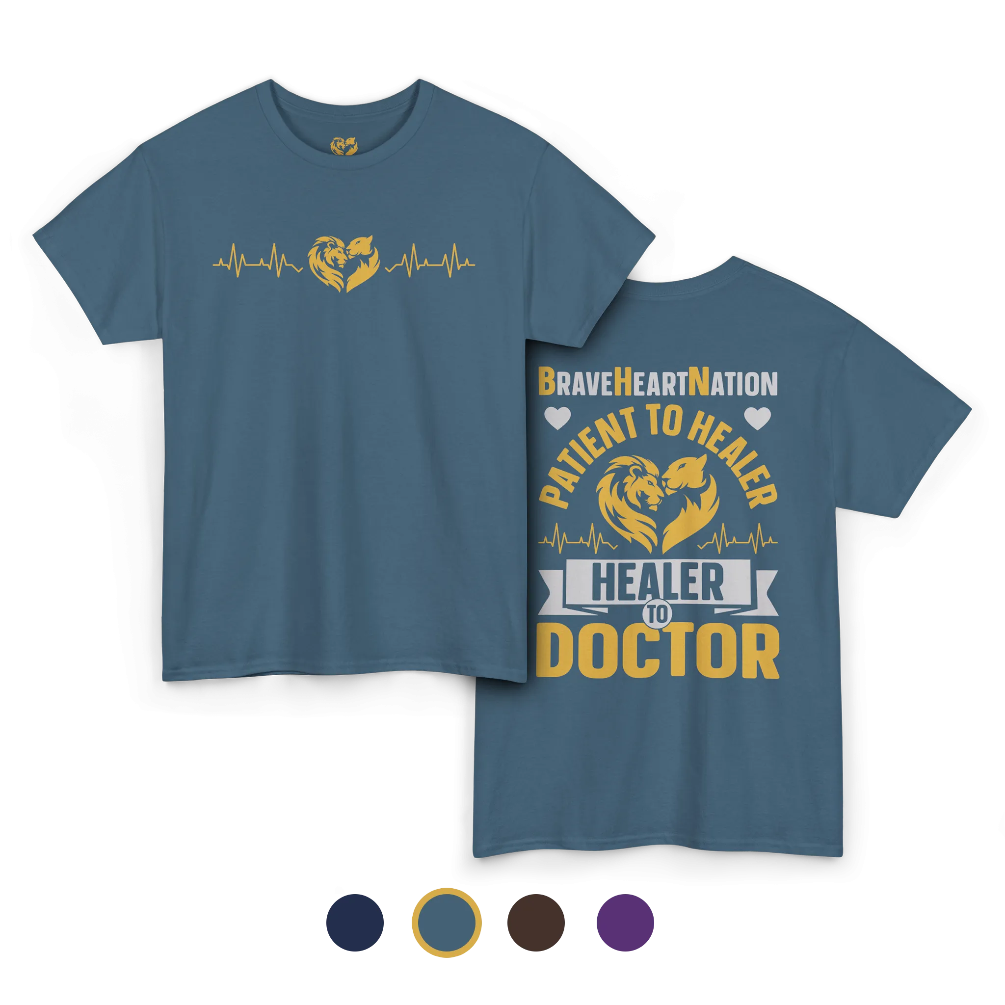 Patient To Healer, Healer To Doctor | T-Shirt