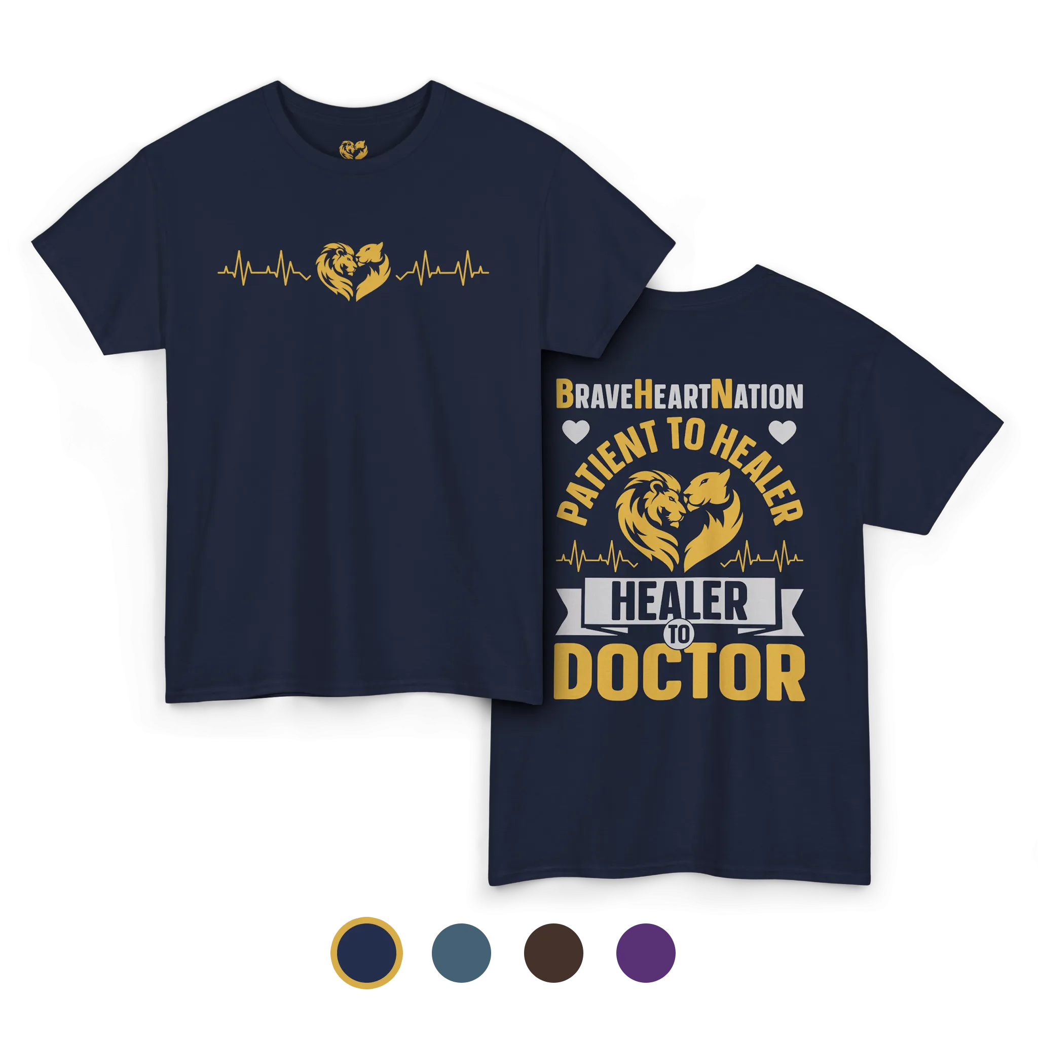 Patient To Healer, Healer To Doctor | T-Shirt
