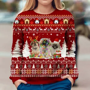 Pekingese - Ugly - Premium Sweatshirt