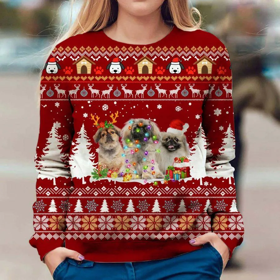 Pekingese - Ugly - Premium Sweatshirt