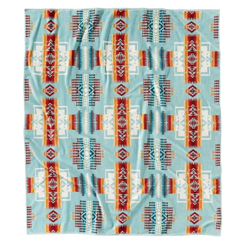 Pendleton Towel for Two with Carrier-Fire Legend Sunset