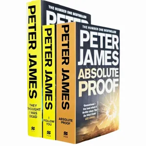 Peter James 3 Books Collection Set (Absolute Proof, I Follow You & They Thought I Was Dead: Sandy's Story [Hardback])