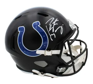 Peyton Manning Signed Indianapolis Colts Speed Full Size Alternate NFL Helmet