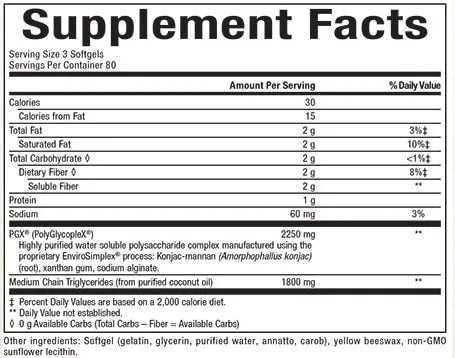 PGX DAILY ULTRA MATRIX 750 MG, 120 SGL