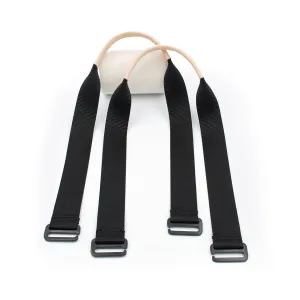 Pitch Black Tote Straps