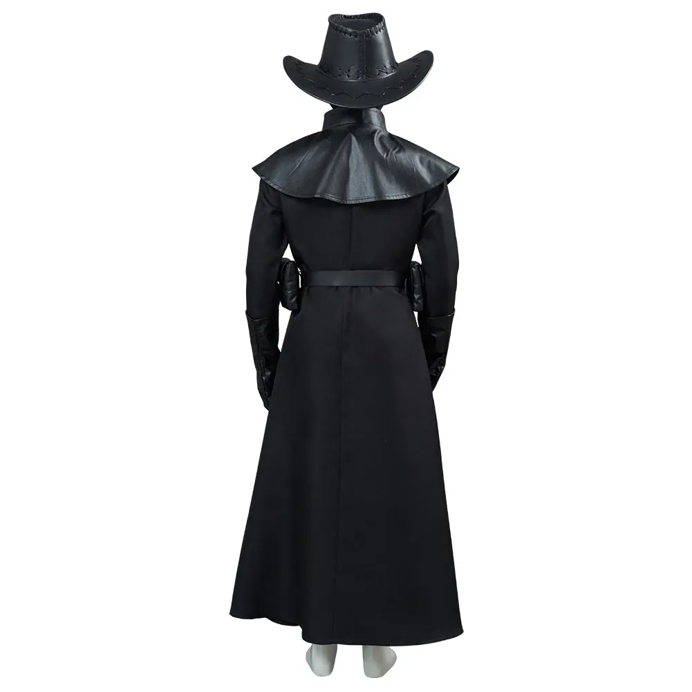 Plague Doctor Kids Children Halloween Carnival Suit Outfit Cosplay Costume