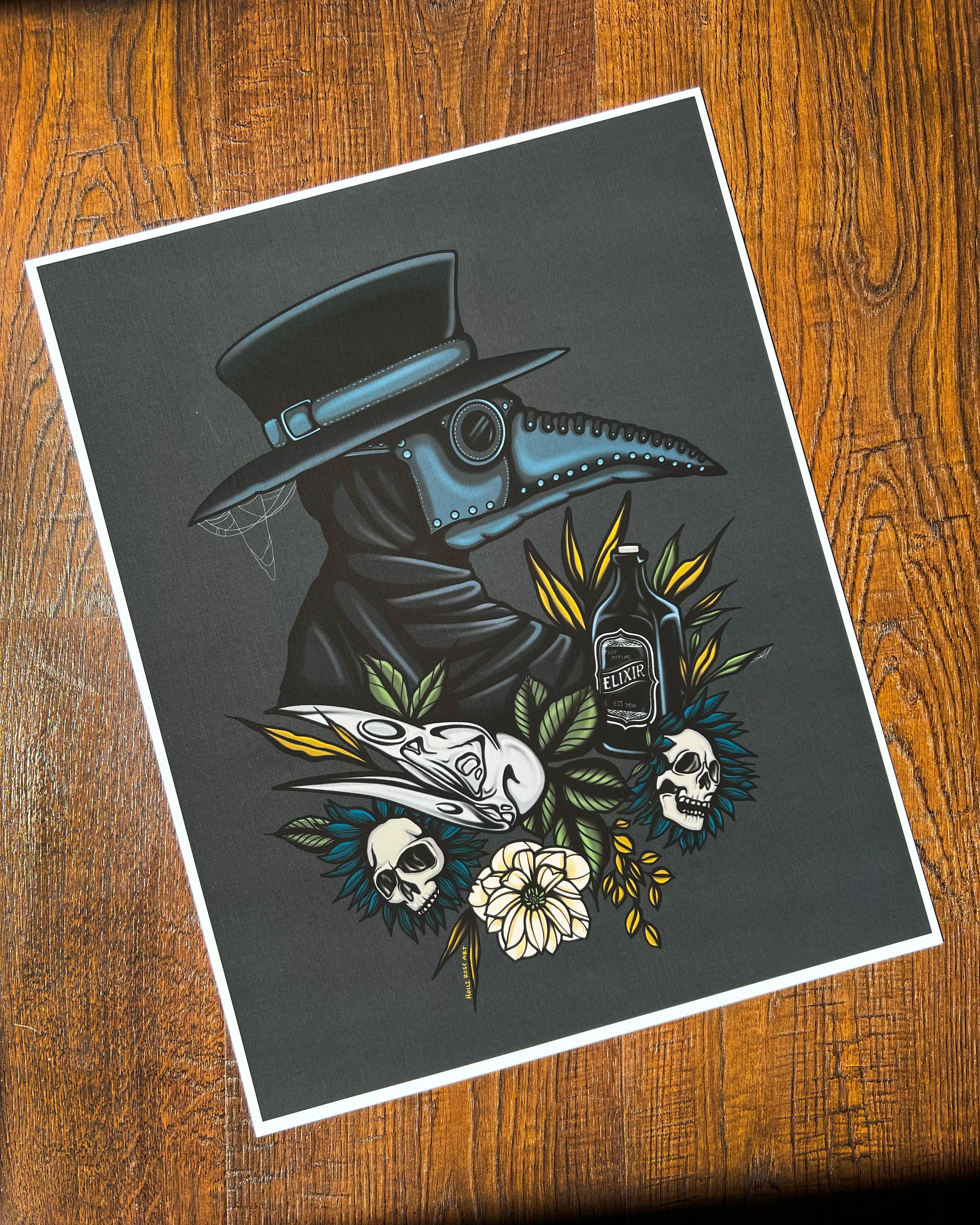 Plague Doctor Print