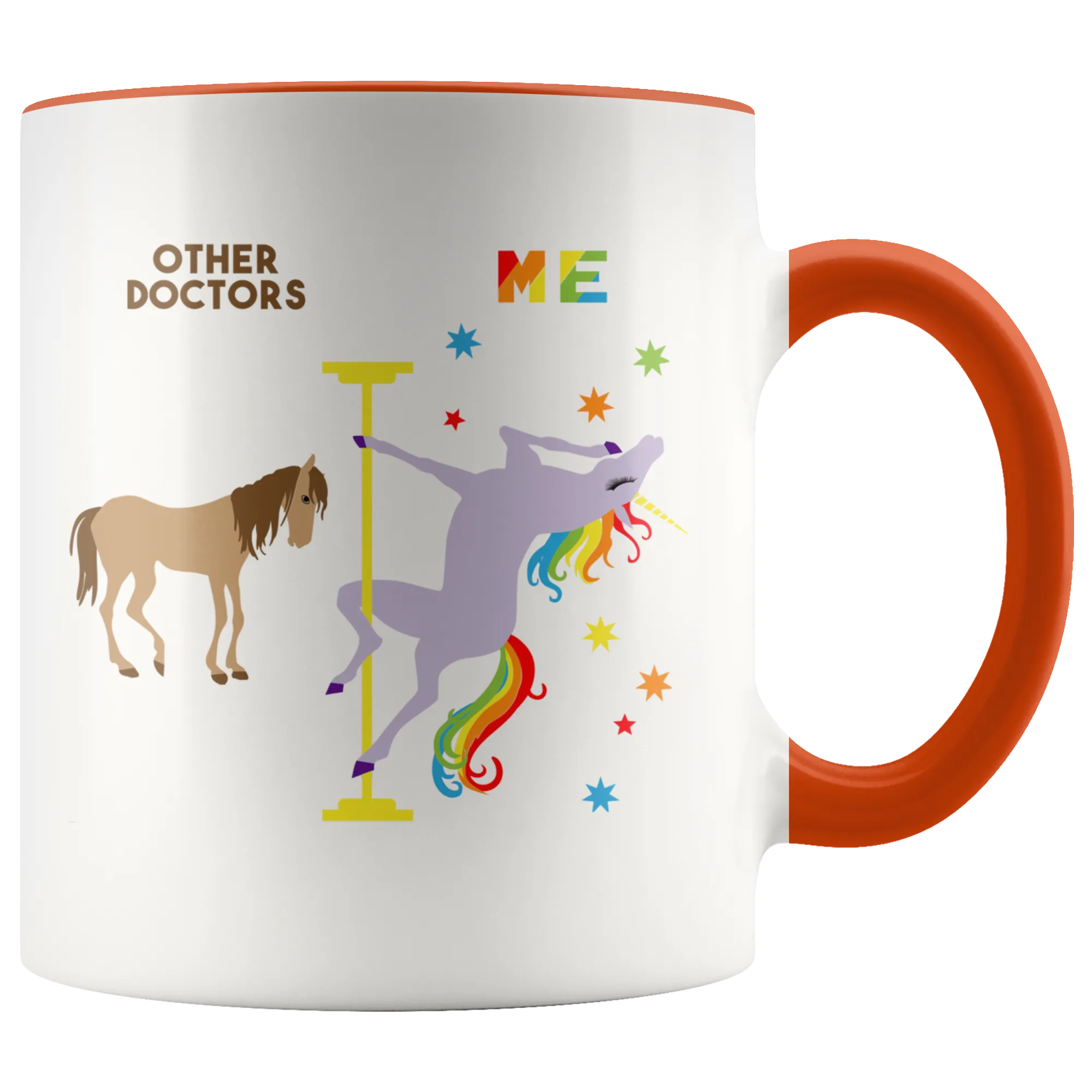 Pole Dancing Unicorn Coffee Mug Future Doctor Medical Student Gift Doctor To Be Cup Med School Gifts