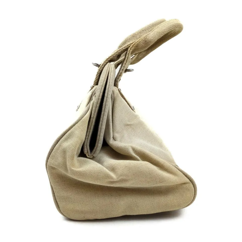 Prada Beige Frame Bowler Bag 863160