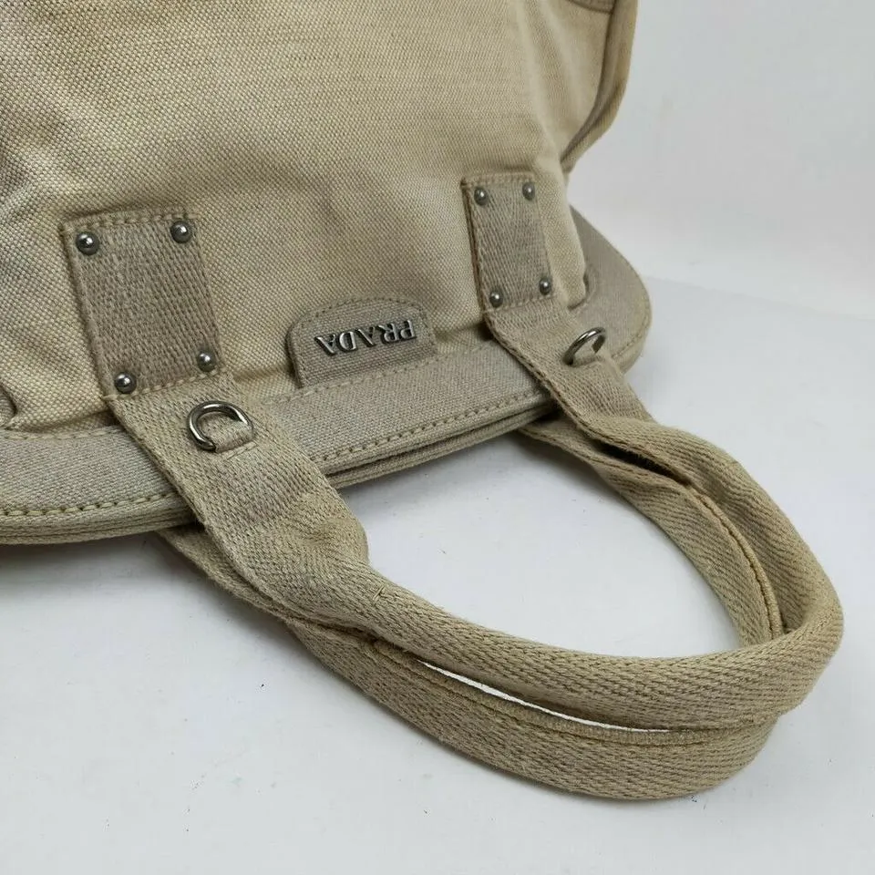 Prada Beige Frame Bowler Bag 863160
