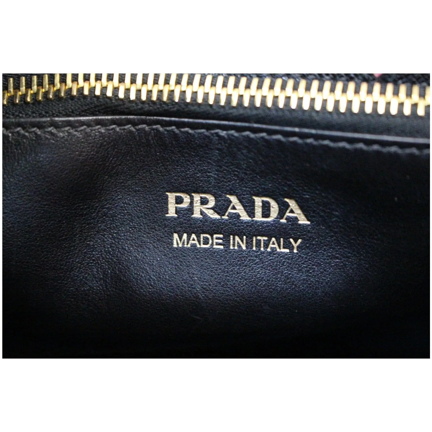 PRADA Paradigme Saffiano Leather Tote Shoulder Bag Black