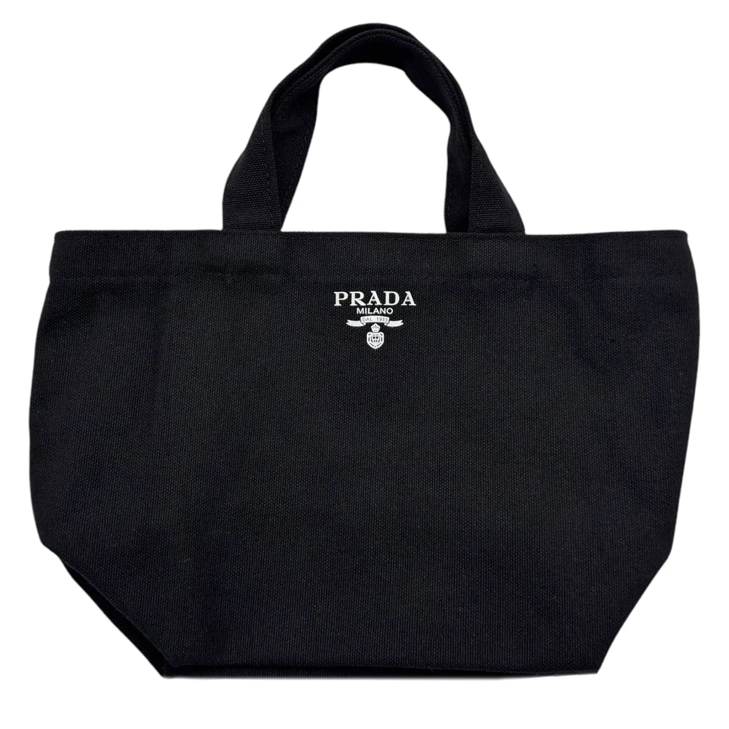 PRADA VIP Gift Canvas Tote - Black NEW w/Out Tags