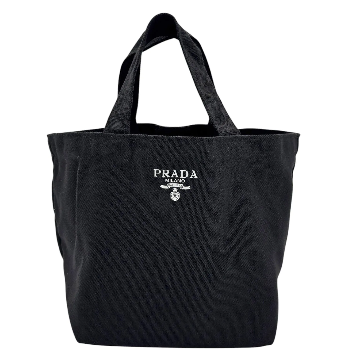 PRADA VIP Gift Canvas Tote - Black NEW w/Out Tags