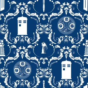 *Pre-Order* Doctor Damask - V1 Blue
