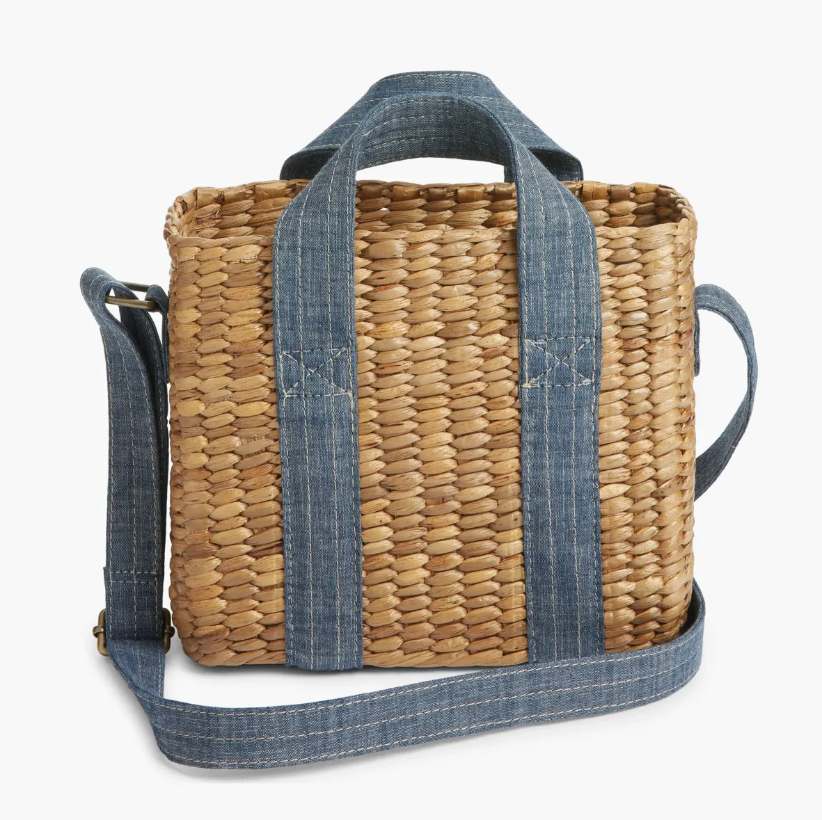 Premium Straw Tote Bag - Natural