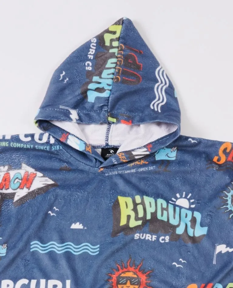 Print Hooded Towel - Boys