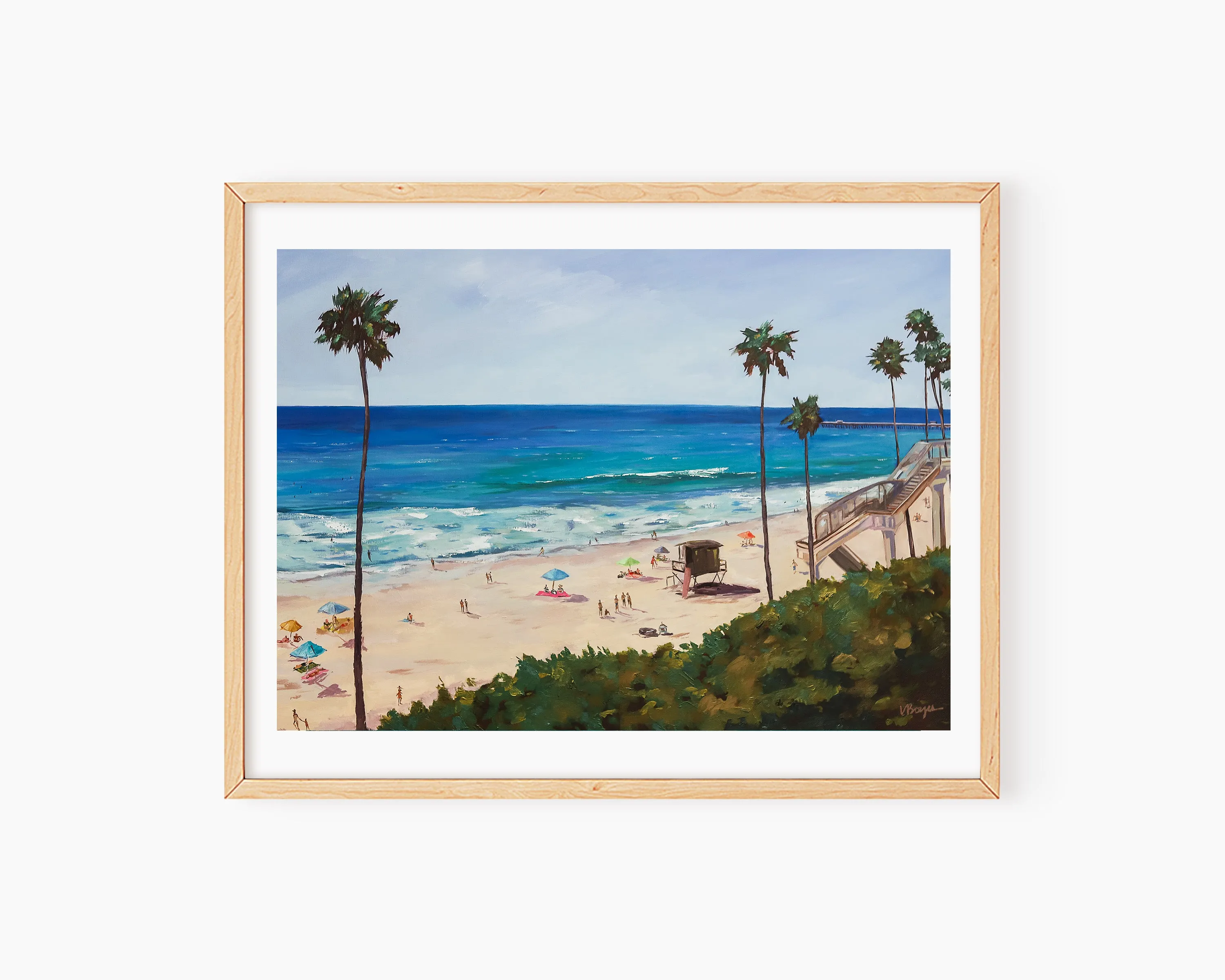 PRINT OF JENN'S T-STREET