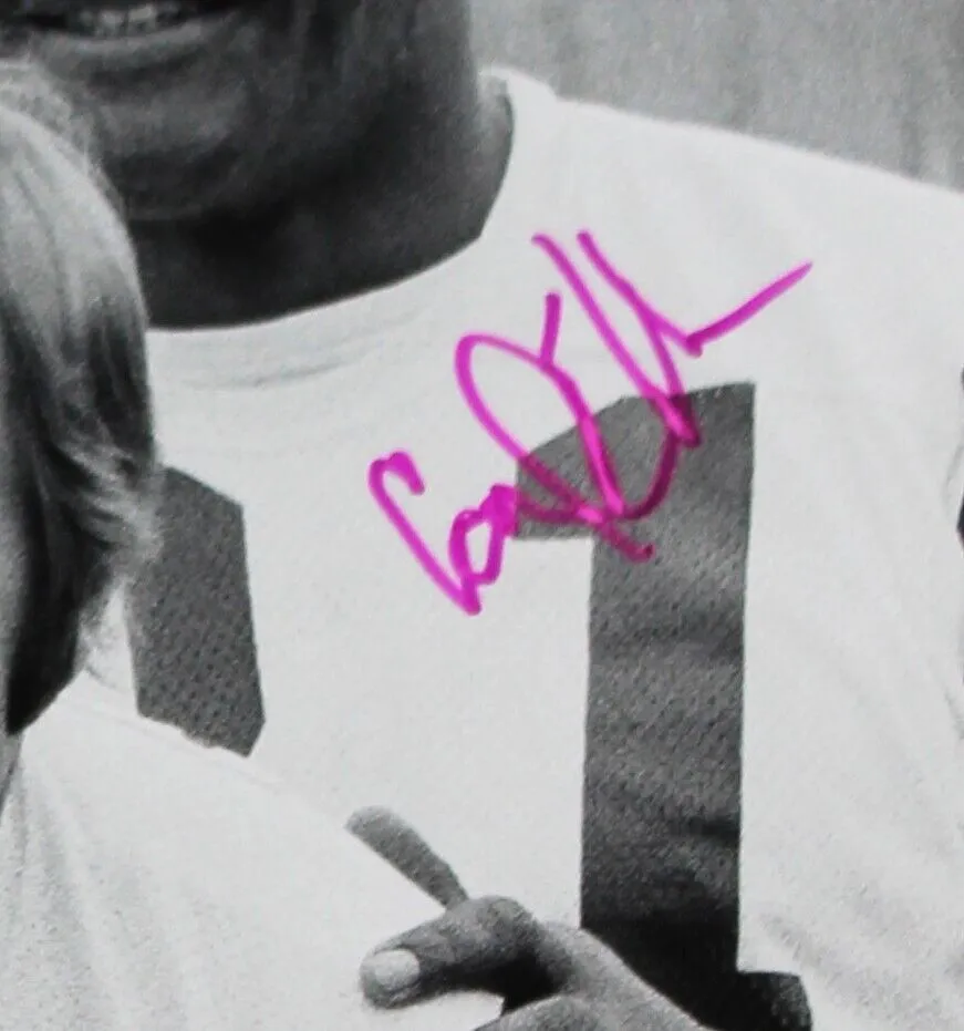Purple People Eaters Signed Minnesota Vikings Unframed 16x20 Black & White Photo