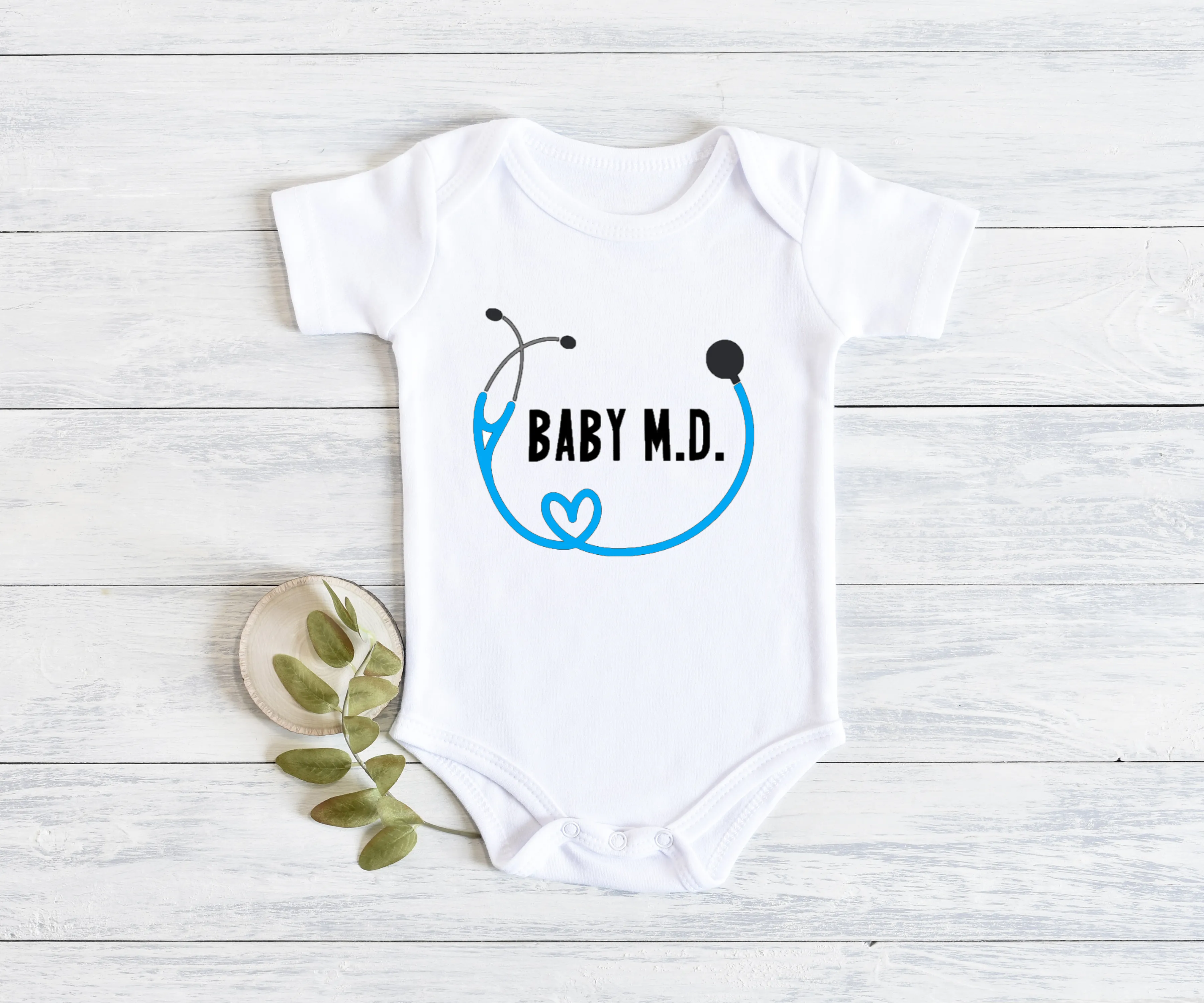 "Baby M.D." Onesie", Item# 10013
