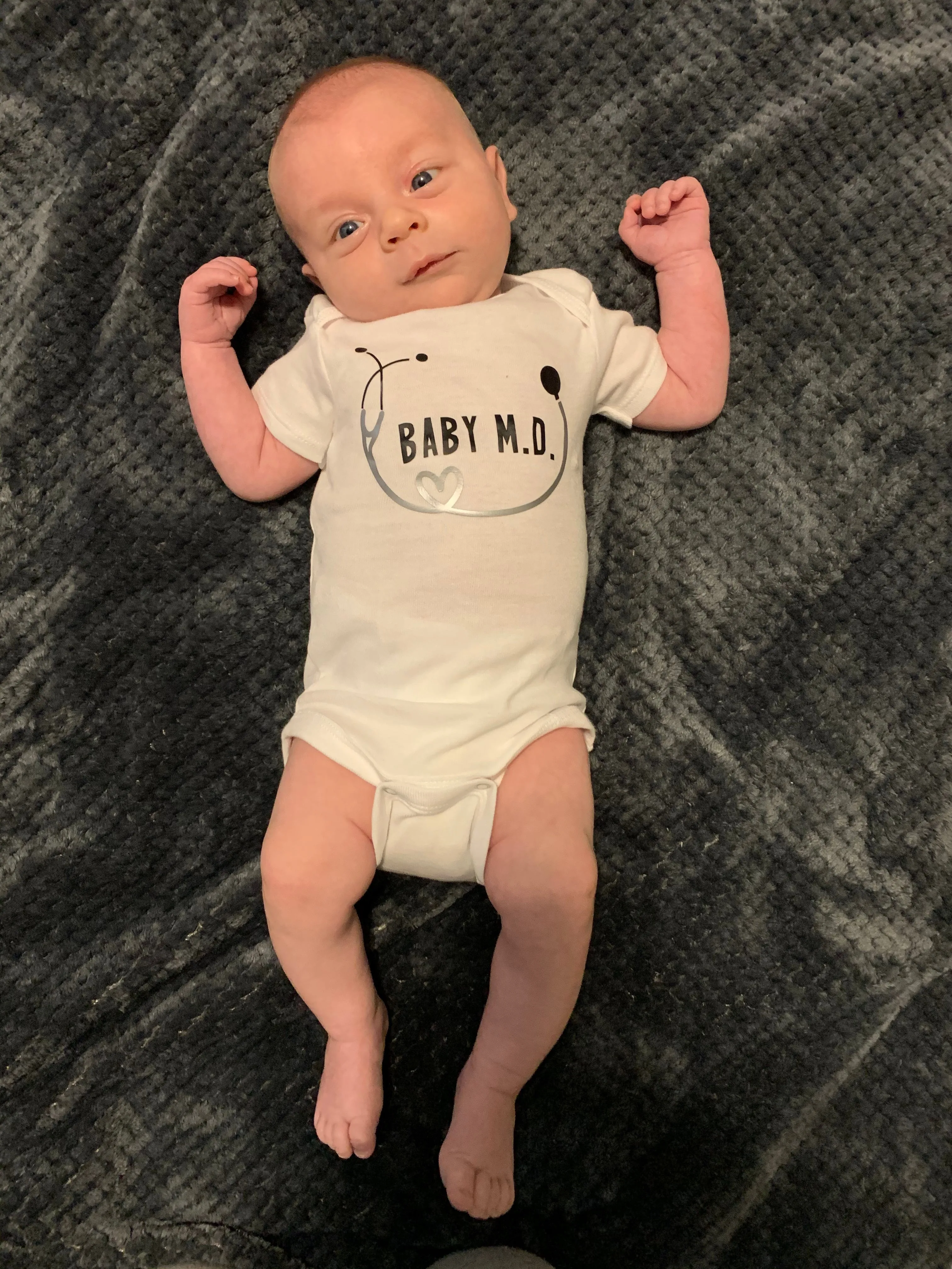 "Baby M.D." Onesie", Item# 10013