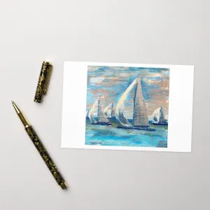 "Marina City " Greeting card