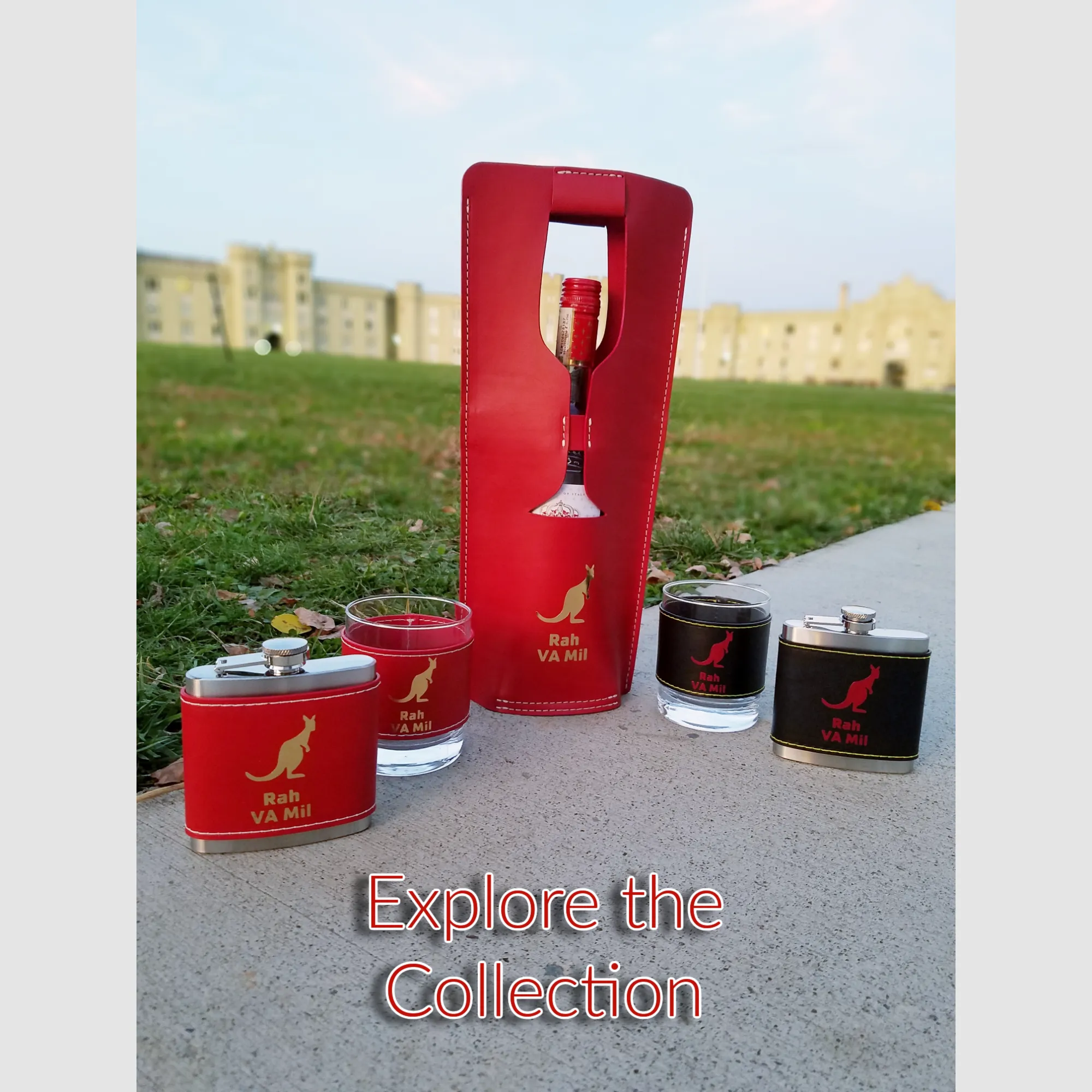 Rah VA Mil | Wine Tote