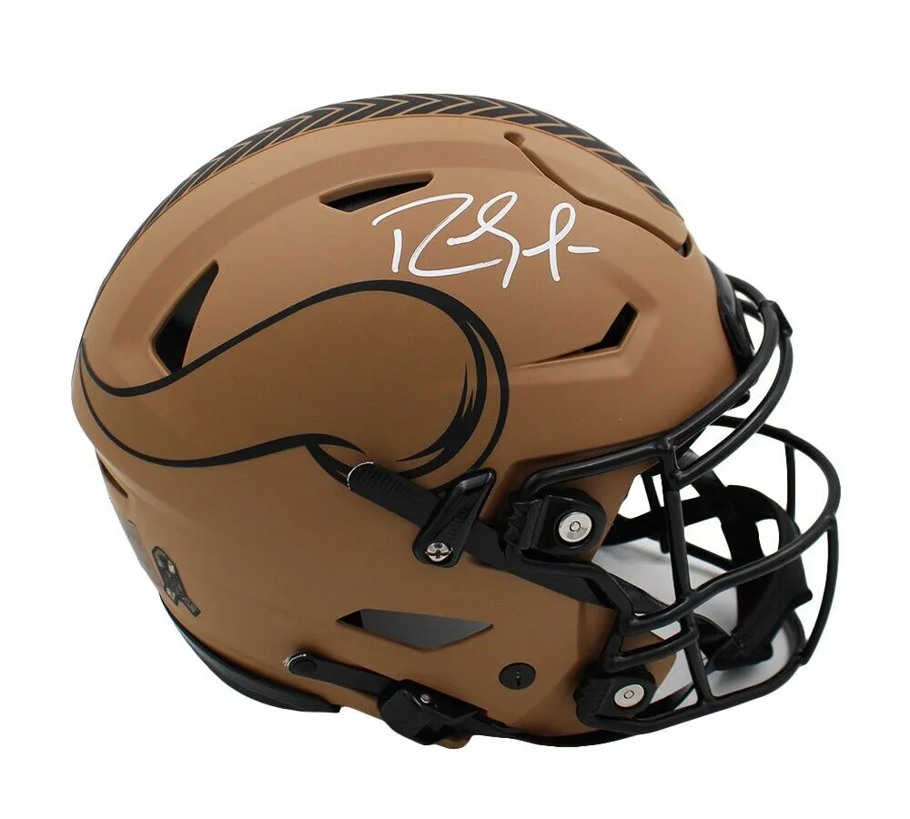 Randy Moss Signed Minnesota Vikings Speed Flex Authentic STS 2 NFL Helmet