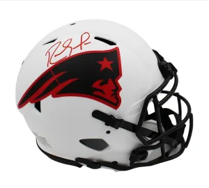 Randy Moss Signed New England Patriots Speed Authentic Lunar NFL Helmet